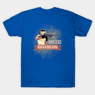 Biathlon Sport Sport Winter Sports Ladies T-Shirt